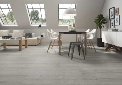 Nolan Grey Wood Porcelain Tile