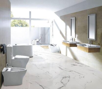 Prisma Statuario Porcelain Tile www.theflooringdistrict.com