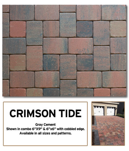 Crimson Tide Brick Pavers