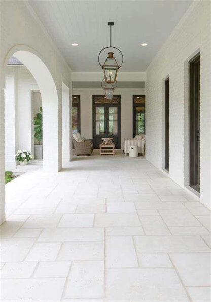 Shellstone French Patterm Natural Stone at www.theflooringdistrict.com