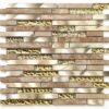 Ceres Gold Glass Mosaic Miami Flooring Distributors