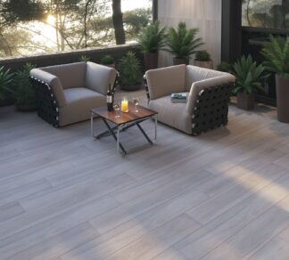 Guayacan Beige 8 x 48 Porcelain Wood Look Tile at The Flooring District