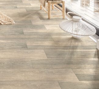 Guayacan Moka 8 x 48 Porcelain Wood Look Tile The Flooring District