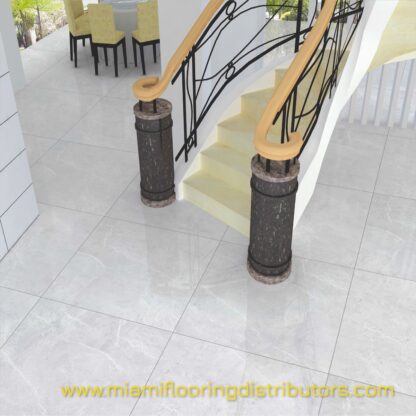 Portobello White Porcelain Floor