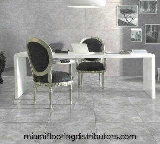 Icon Gray 32x32 inch | Glazed Porcelain Rectified | Floor Tile