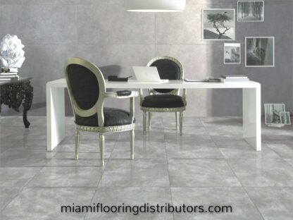 Icon Gray 32x32 inch | Glazed Porcelain Rectified | Floor Tile