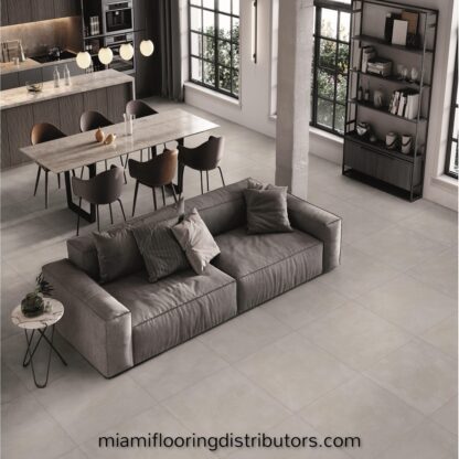 Touch Grigio 36x36 | Glazed Porcelain Rectified | Floor Tile