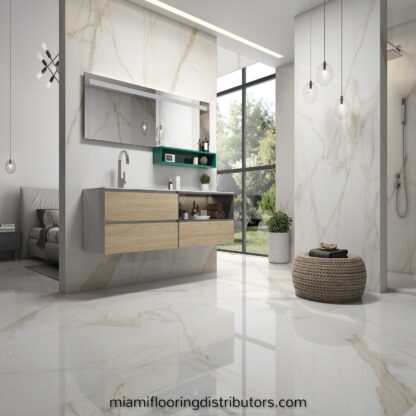 Tholos Gold Pulido 24x48 | Glazed Porcelain Rectified | Floor Tile