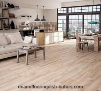 Atelier Taupe 9x48 inch | Wood Porcelain Tile