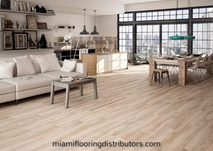 Atelier Taupe 9x48 inch | Wood Porcelain Tile