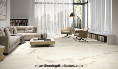 Newbury Gold 32x64 inch | Marble Style Porcelain Tile