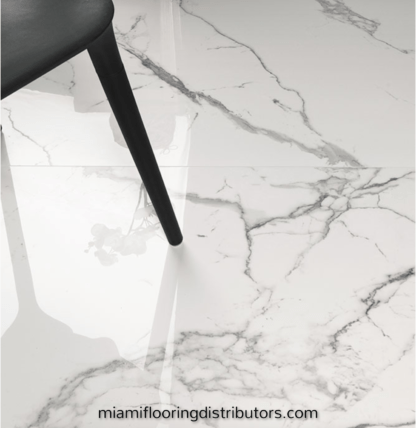 Sig Statuario 24x48 inch | Marble Style Porcelain Tile