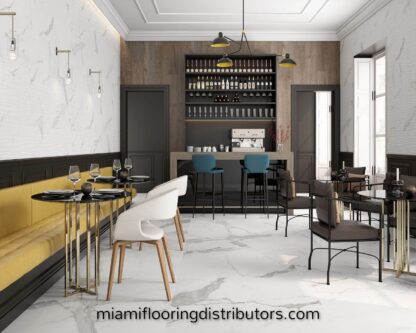 Statuario | Marble Style Porcelain Tile