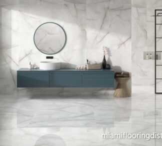 Baltra Pearl Satin & Polished 24x48 | Porcelain Tile | Marble Look