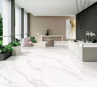 Arabescato White 32x32 | Porcelain Tile | Marble Look