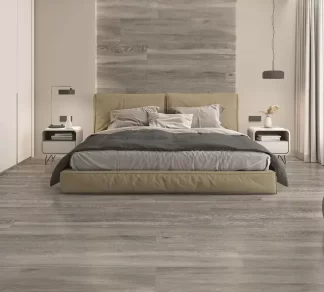 Atelier Gris porcelain tile, 10x60 wood look tile, gray wood look porcelain, plank porcelain tile, gray plank tile, porcelain flooring, wood grain porcelain, gray wood look plank, long format porcelain tile, matte finish porcelain tile, porcelain tile for floor, living room flooring, bathroom porcelain tile, kitchen porcelain plank