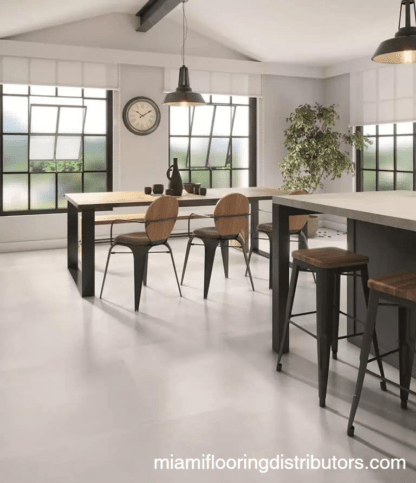 Madox Blanco Mate 40x40 | Porcelain Tile | Cement Look