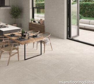 Bellevue White 30x30 | Porcelain Tile | Cement Look