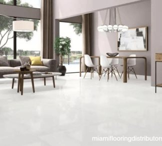 Oxo Blanco Polished 24x48 | Porcelain Tile | Cement Look