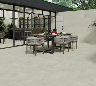 Bellevue Ivory 29.5x29.5, Cement Look Porcelain Tile, Grey Porcelain Tile, stone look porcelain tile